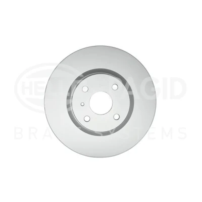 Bilde av HELLA 8DD 355 132 111 Bremseskiver 280 22 04/05 100 innvendig ventilert belagt høy karbon uten hjullager, hjulfestebolt, hjulnav