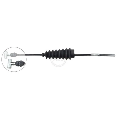 Bilde av A.B.S. K13151 Bremsekabel 258 Trommelbrems TOYOTA: Starlet IV Hatchback