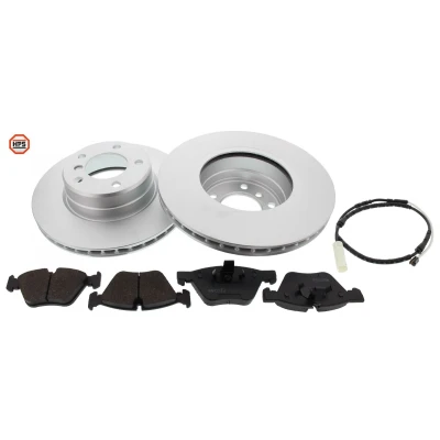 Bilde av MAPCO 47875HPS bremsesett, skivebremse framaksel ventilert med antihyle blikk ekskl. slitasjevarselkontakt BMW: 5 Sedan, Touring
