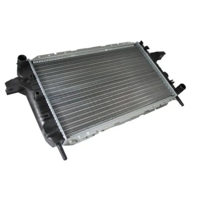 Bilde av THERMOTEC D7G021TT Radiator plast, Aluminium for kjøretøy uten luftkondisjonering 360 600 34 Manuel girkasse Kjøleribber satt sammen mekanisk