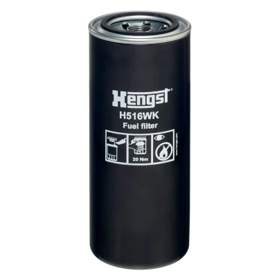 Bilde av HENGST FILTER H516WK Drivstoffilter Påskruingsfilter