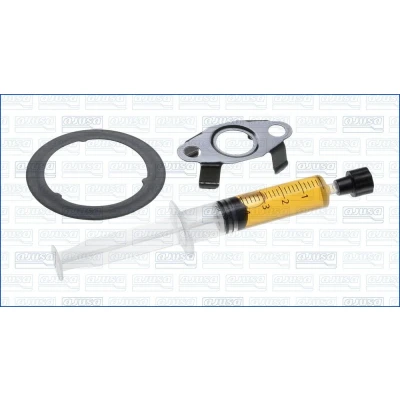 Bilde av AJUSA JTC11862 Monteringssett, lader with studs, syringe oil med tetning montageanvisning FORD: Transit Connect Mk1 Van