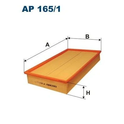 Bilde av FILTRON AP 165/1 Luftfilter 58 216,5 355,5 Filterinnsats VOLVO: V70 2, S80 I