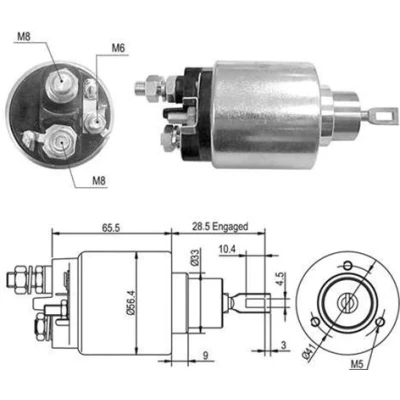 Bilde av Magnetbryter, starter MAGNETI MARELLI 940113050429