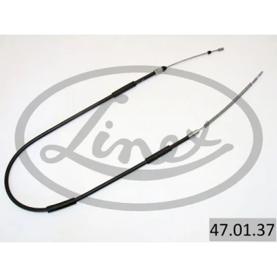 Bilde av Kabel, parkeringsbremse, Bak, vw transporter t3 buss, flak/chassi, skåp, 251 609 701A, 701B, 6