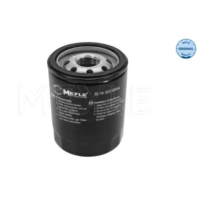 Bilde av MEYLE 32 14 322 0004 Oljefilter M20x1,5 ORIGINAL Quality med en retursperreventil Påskruingsfilter MITSUBISHI: COLT 6, Lancer 8 Limousine,