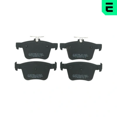Bilde av OPTIMAL BP 12629 Bremseklosser bakaksel ikke klargjort for slitasjeindikator VOLKSWAGEN: Golf 7, Tiguan I, Passat B8 Variant, AUDI: A3 Sportback