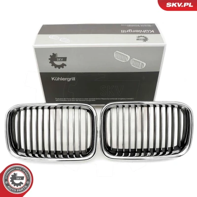 Bilde av ESEN SKV 66SKV044 Radiatorgitter krom BMW: 3 Sedan, Coupé, Cabrio