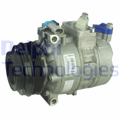 Bilde av DELPHI TSP0159267 Kompressor Denso 7SBU16C PAG 46 med kompressorlje OPEL: Zafira A