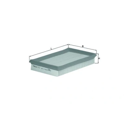 Bilde av MAHLE ORIGINAL LX 532 Luftfilter 36,9 135 224,0 Filterinnsats FIAT: Panda I Hatchback
