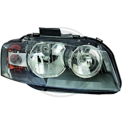 Bilde av DIEDERICHS 1031981 Frontlykter venstre H7/H7 AUDI: A3 Sportback, Hatchback
