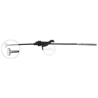 Bilde av A.B.S. K17501 Bremsekabel 337 FORD: Focus 2 Kombi,
