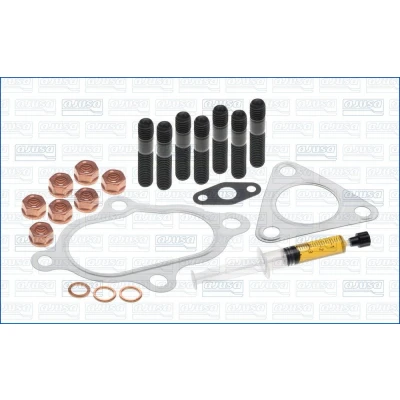 Bilde av AJUSA JTC11310 Monteringssett, lader with studs, syringe oil med tetning montageanvisning