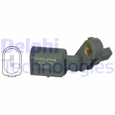 Bilde av DELPHI SS20378 ABS sensor aktiv AUDI: A2