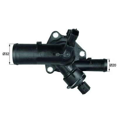 Bilde av MAHLE ORIGINAL TM 39 108 Termostat med tetning RENAULT: CLIO 3
