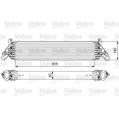 Bilde av VALEO 818630 Ladeluftkjøler uten EGR ventil MAZDA: CX 5 I, 6 Sedan