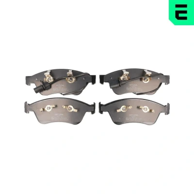 Bilde av OPTIMAL BP 12498 Bremseklosser framaksel inkl. slitasjevarselkontakt AUDI: A6 C6 Avant, A8 D3, Sedan, VOLKSWAGEN: Phaeton