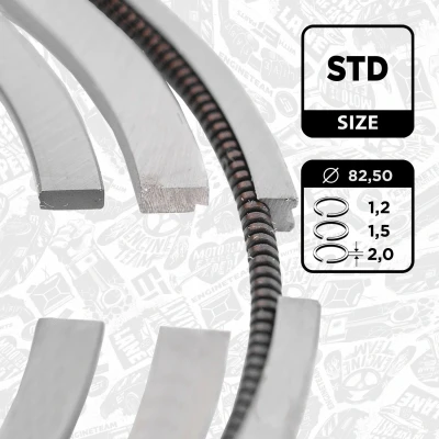 Bilde av Stempelringsett, audi,seat,skoda,vw, 06D 198 151B, 151E, 06D198151B, 06D198151E, 06F 151, 151A, 06F198151, 06F198151