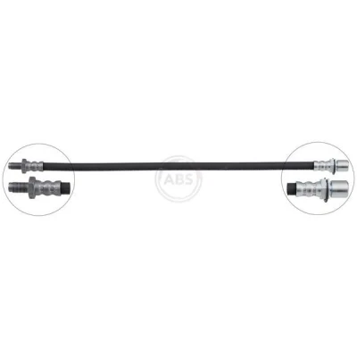 Bilde av A.B.S. SL 3512 Bremseslange 430 OUT. M10x1 TOYOTA: Land Cruiser Prado 70 SUV, 80