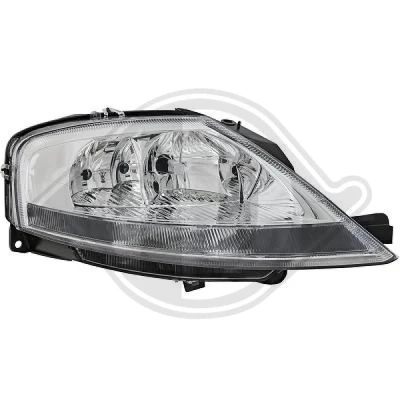 Bilde av DIEDERICHS 4005082 Frontlykter høyre H7, H7/H1, H1