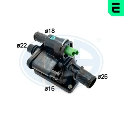 Bilde av ERA 350415A Termostat 83 med tetning sensor plast kapsling FORD: FIESTA 6, 5, PEUGEOT: 307 Hatchback, 107 206 Hatchback