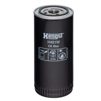 Bilde av HENGST FILTER H451W Oljefilter 1 12 UNF Påskruingsfilter