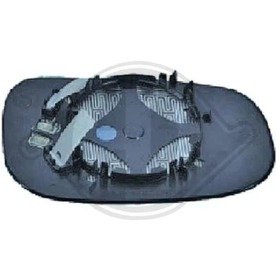 Bilde av DIEDERICHS 7660026 Speilglass høyre VOLVO: V50, V70 2, C30