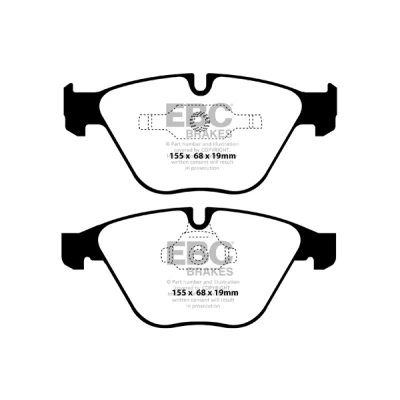 Bilde av EBC Brakes DP42006R Bremseklosser framaksel BMW: 3 Touring, Sedan, X1