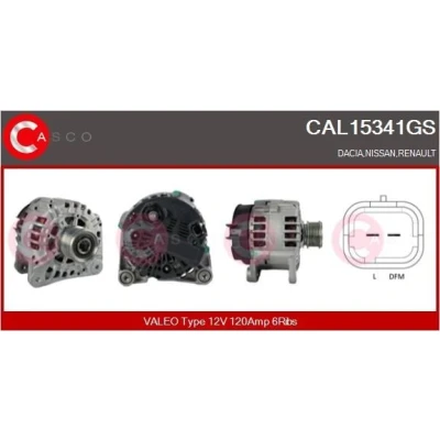 Bilde av CASCO CAL10121AS Dynamo 12V 90A VOLKSWAGEN: TRANSPORTER 4, 4 Bus, GOLF 3