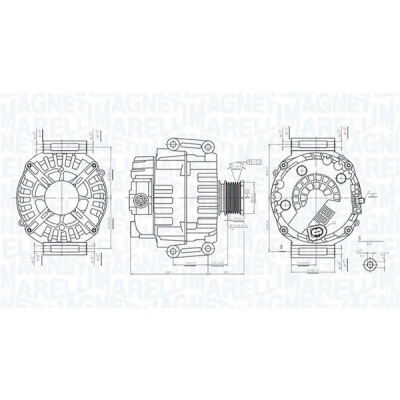 Bilde av Dynamo, mercedes benz, 0009063622, 0131546802, 01315468020080, A0009063622, A0009093622, A0131546802, A01315468020080, A0131546802080