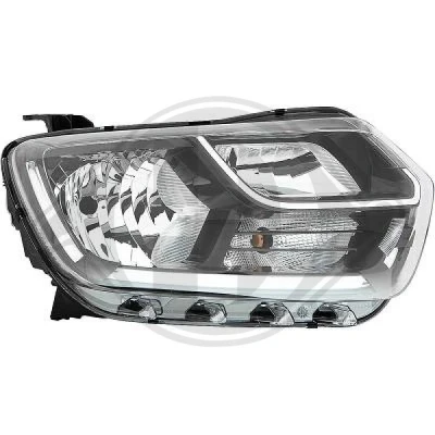 Bilde av DIEDERICHS 4561080 Frontlykter høyre LED, H7, H1, PY21W