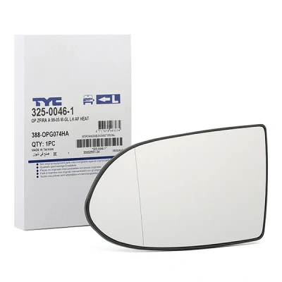 Bilde av Speilglass, ytterspeil, Venstre, opel zafira a minibus, minivan, 6428749, 90580751
