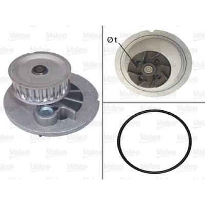 Bilde av VALEO 506703 Vannpumpe med tetning deksel OPEL: Corsa C Hatchback, Zafira B, A