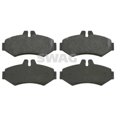 Bilde av SWAG 30 91 6450 Bremseklosser bakaksel klargjort for slitasjeindikator MERCEDES BENZ: Sprinter 3 T Minibuss, G Klasse SUV, Van