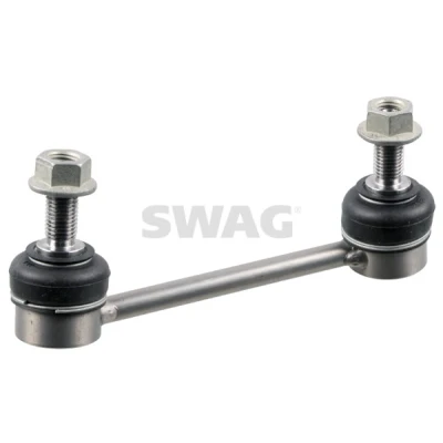 Bilde av SWAG 33 11 2076 Stabstag venstre bakaksel 140mm M12 x 1,5 med muttere Stål MERCEDES BENZ: Sprinter 5 T Van, 3.5 Van