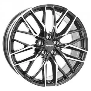 Bilde av Monaco GPX Black Polished 8.0x18 5/112 ET39 B66.4