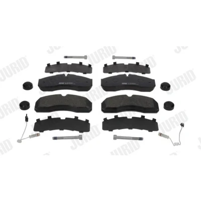 Bilde av JURID 2916009561 Bremseklosser inkl. slitasjevarselkontakt med tilbehør MERCEDES BENZ: Sprinter 5 T Flatvogn lastebil/Chassis