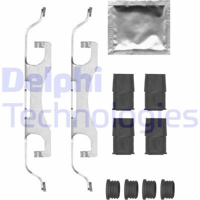 Bilde av DELPHI LX0698 Tibehørsett, skivebremse belegg FORD USA: Edge Mk2, FORD: S Max Mk2