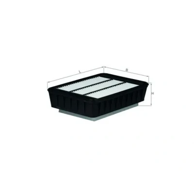 Bilde av MAHLE ORIGINAL LX 2694 Luftfilter 68,5 185 269,0 Filterinnsats MITSUBISHI: Outlander 2 SUV, Lancer 8 Limousine, 8, PEUGEOT: 4007
