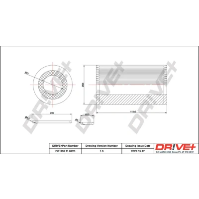 Bilde av Oljefilter chrysler pt cruiser, cruiser combi van OE A6641800009
