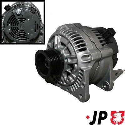 Bilde av JP GROUP 1190103000 Dynamo 12V 70A SKODA: Octavia I Hatchback, 1 Combi, VOLKSWAGEN: Golf 4, New Beetle AUDI: A3 Hatchback