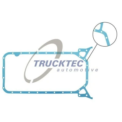 Bilde av TRUCKTEC AUTOMOTIVE 02.10.043 Bunnpannepakning MERCEDES BENZ: E Klasse T modell, ML Klasse, Sedan