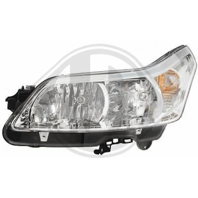 Bilde av DIEDERICHS 4072981 Frontlykter venstre H7, H7/H1, H1 CITROËN: C4 Coupé