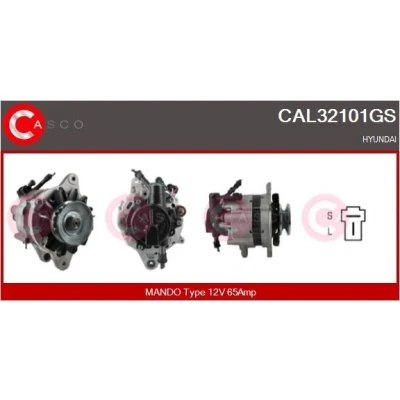 Bilde av CASCO CAL15108AS Dynamo 12V 125A NISSAN: Primera Stasjonsvogn, RENAULT: MEGANE 2 Coupe Cabriolet