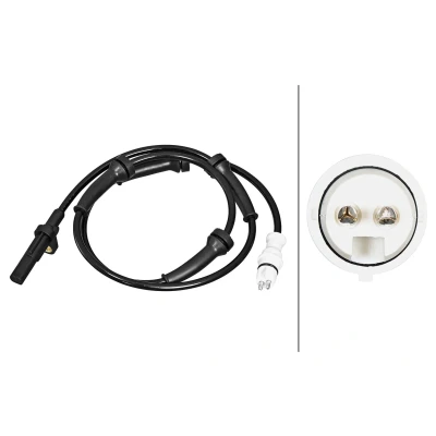 Bilde av HELLA 6PU 358 217 031 ABS Sensor Hall prinsipp 2 845 RENAULT: TRAFIC Bus, Kasten, OPEL: Vivaro A Combi, Van