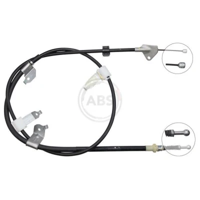 Bilde av A.B.S. K12073 Bremsekabel 1840 Skivebrems TOYOTA: Auris Hatchback, Stasjonsvogn