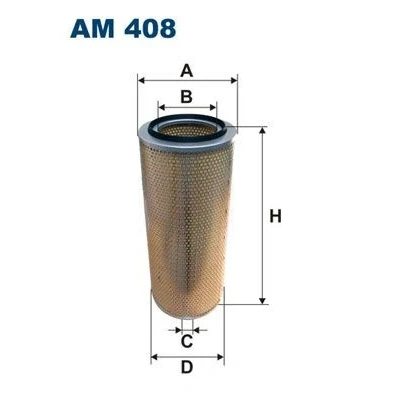 Bilde av FILTRON AM 408 Luftfilter 581mm 264mm Filterinnsats