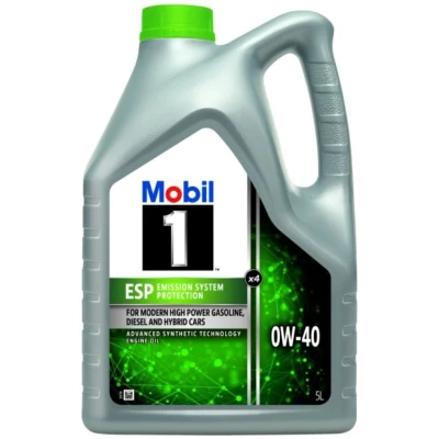 Bilde av Mobil ESP X3 0W 40 5l Motorolje 154151 MERCEDES BENZ: G Klasse SUV, NISSAN: GT R, VOLKSWAGEN: Touran I
