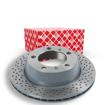 Bilde av FEBI BILSTEIN 44023 Bremseskiver bakaksel 299 20 5 130 perforert / ventilert belagt PORSCHE: Cayman