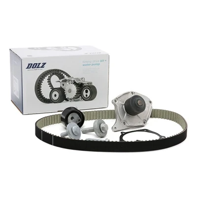 Bilde av DOLZ KD004 Vannpumpe + Registerreimsett 123 RENAULT: Kangoo I, MEGANE 3 Grandtour, GRAND SCENIC 3, NISSAN: Qashqai / Qashqai+2 I